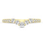 Lab Grown Diamond Contour Band in 14K Gold &#40;1/2 ct. tw.&#41;