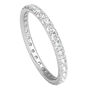 Lab Grown Diamond Wedding Band with Eternity Setting in 14K White Gold &#40;1 ct. tw.&#41;