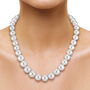Freshwater Pearl Graduated Strand in 14K Yellow Gold, 18&rdquo;
