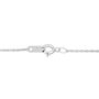 Blue and White Diamond Bar Necklace in Sterling Silver &#40;1/4 ct. tw.&#41;