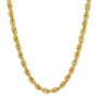 Men&#39;s Hollow Glitter Rope Chain in 14K Yellow Gold