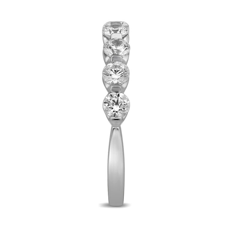 Floating Diamond Anniversary Band in 14K White Gold &#40;1 ct. tw.&#41;