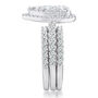 Lab Grown Diamond Composite Engagement 3-Piece Set in 10K White Gold &#40;3 ct. tw.&#41;