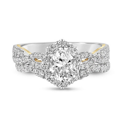 Whitney Lab Grown Diamond Bridal Set in 14K White Gold (1 3/4 ct. tw.)