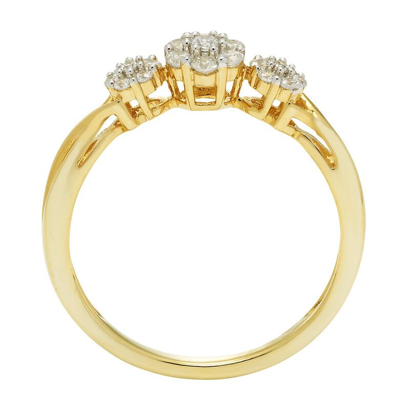 1/4 ct. tw. Diamond Ring in 10K Yellow Gold