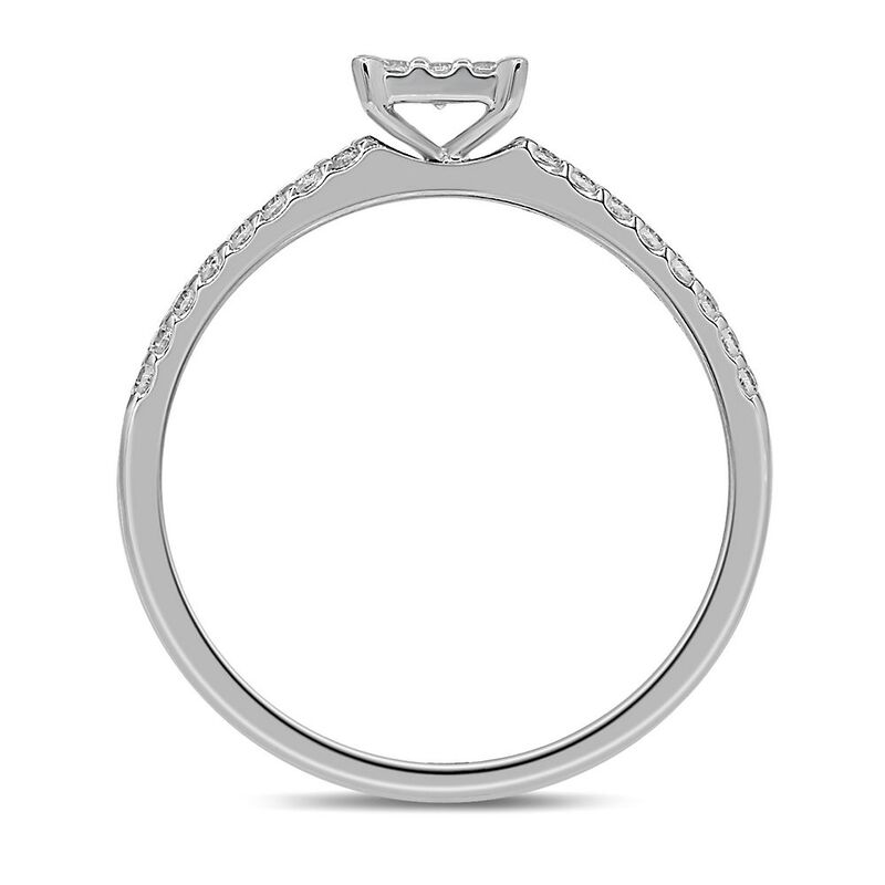 1/4 ct. tw. Diamond Promise Ring in 10K White Gold