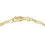 Singapore Chain Ankle Bracelet in 14K Yellow Gold