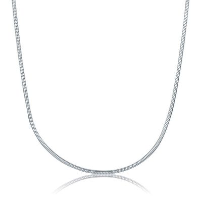 Snake Chain in Sterling Silver, 24