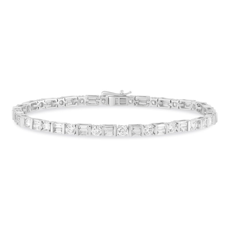 Lab Grown Diamond Bracelet in 14K White Gold &#40;4 1/4 ct. tw.&#41;