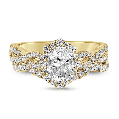 Whitney Lab Grown Diamond Bridal Set in 14K Gold (1 3/4 ct. tw.)