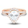 2 ct. tw. Lab Grown Diamond Engagement Ring in 14K Rose Gold