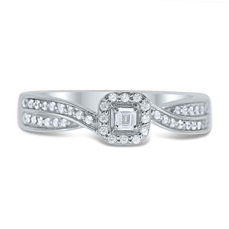 1/5 ct. tw. Diamond Promise Ring in 10K White Gold