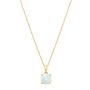 Lab Created Opal Pendant in 10K Yellow Gold