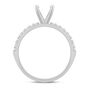 1/4 ct. tw. Diamond Semi-Mount Engagement Ring in 14K White Gold &#40;Setting Only&#41;