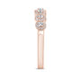 Diamond Anniversary Band with Seven Stones in 14K Rose Gold &#40;1/2 ct. tw.&#41;