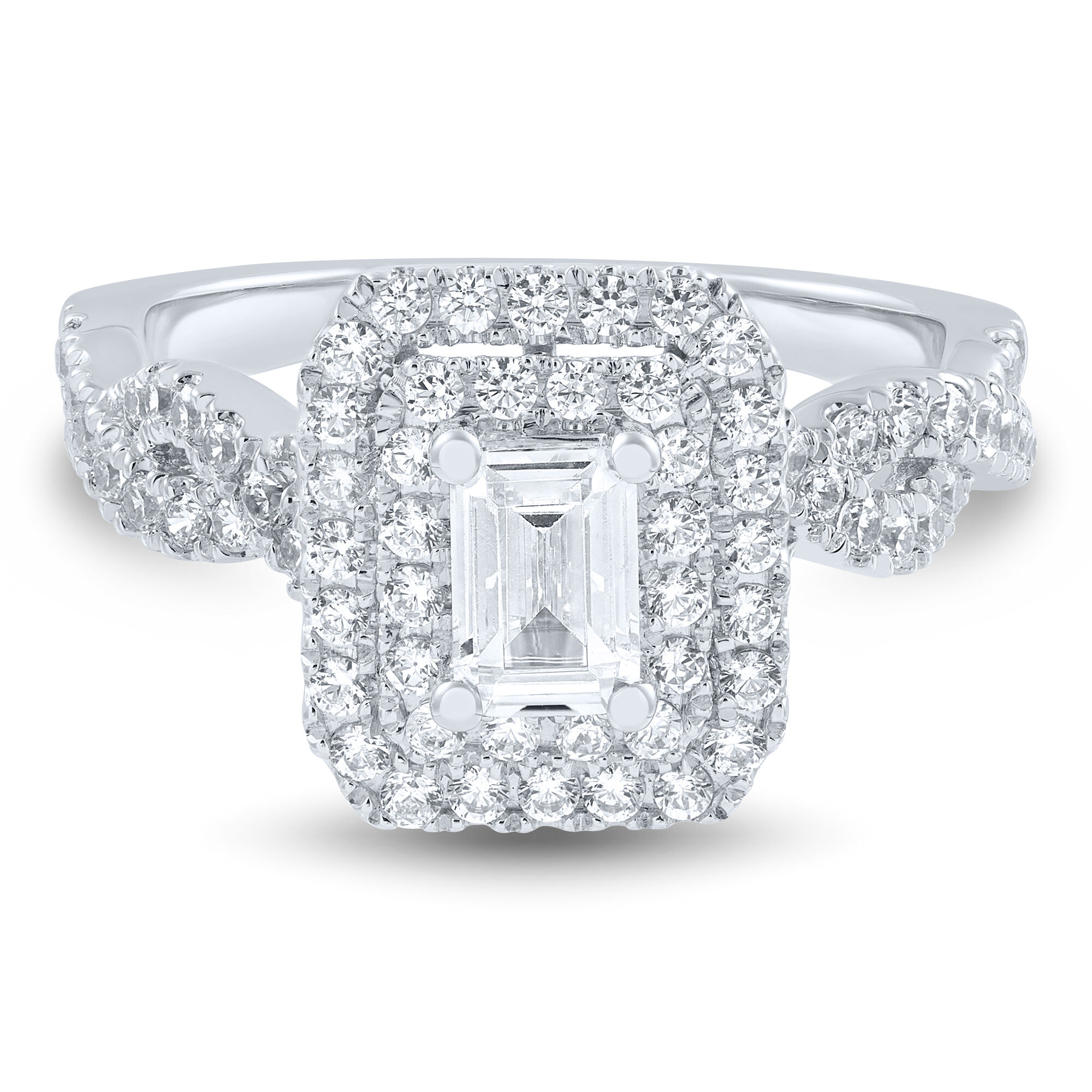 1 ct. tw. Diamond Engagement Ring Set | Helzberg Diamonds