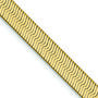 Herringbone Chain in 14K Yellow Gold, 4MM, 24&rdquo;
