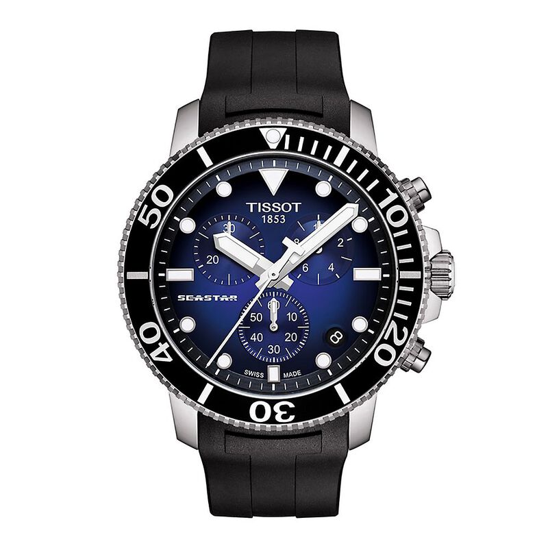 Seastar 1000 Blue Chronograph Men&#39;s Watch
