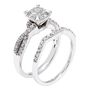 5/8 ct. tw. Multi-Diamond Engagement Ring Set