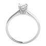 Oval Solitaire Diamond Engagement Ring in 14K White Gold &#40;3/4 ct. tw.&#41;