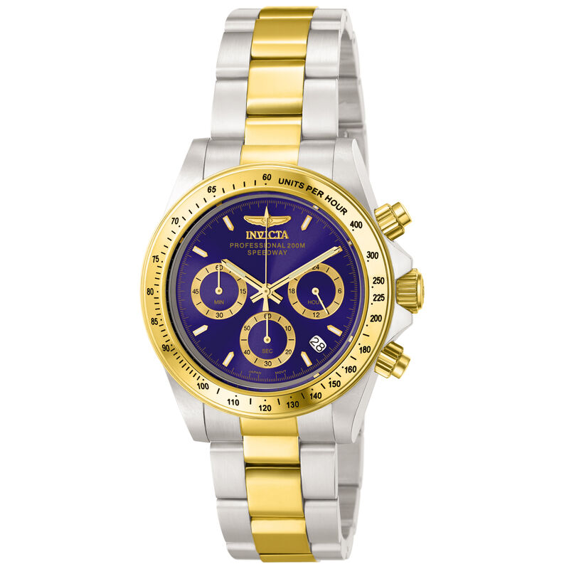 Men&rsquo;s Speedway Chronograph Watch in Two-Tone Stainless Steel