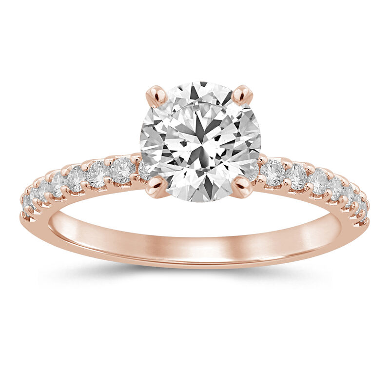 Sneeuwstorm Versterker katoen 1/4 ct. tw. Diamond Semi-Mount Engagement Ring