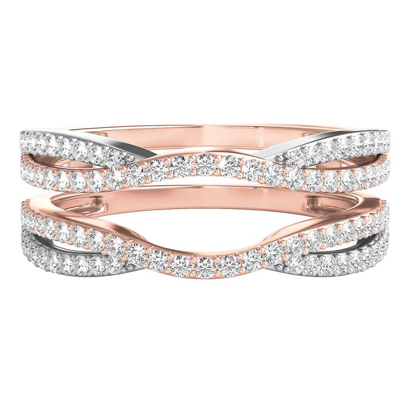 Diamond Ring Enhancer in 10K Rose Gold &#40;1/2 ct. tw.&#41;