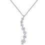 Moissanite Journey Pendant in Sterling Silver &#40;1 1/2 ct. tw.&#41;