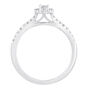 Diamond Engagement Ring in 10K White Gold &#40;1/2 ct. tw.&#41;