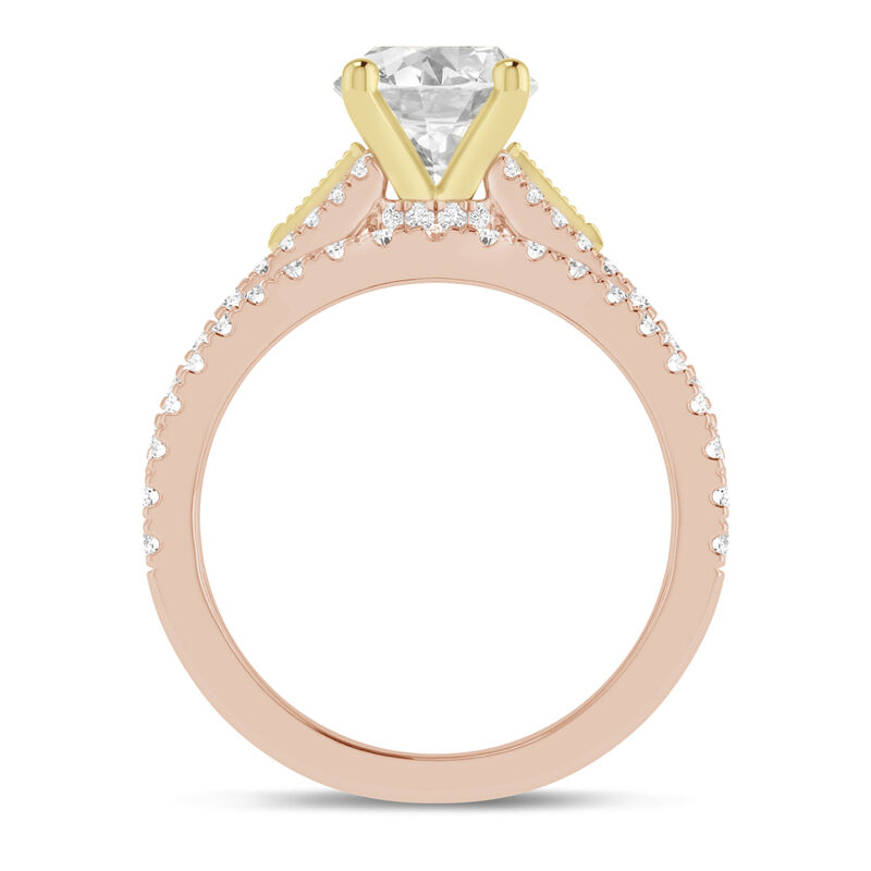 Naomi Oval Lab Grown Diamond Bridal Set in 14K Gold &#40;2 5/8 ct. tw.&#41;