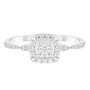 Diamond Promise Ring in 10K White Gold &#40;1/4 ct. tw.&#41; 