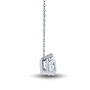 1 ct. tw. Lab Grown Diamond Solitaire Pendant in 14K White Gold