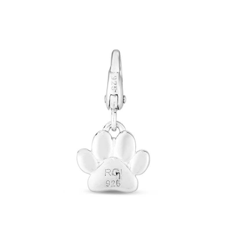 Paw Charm in Sterling Silver