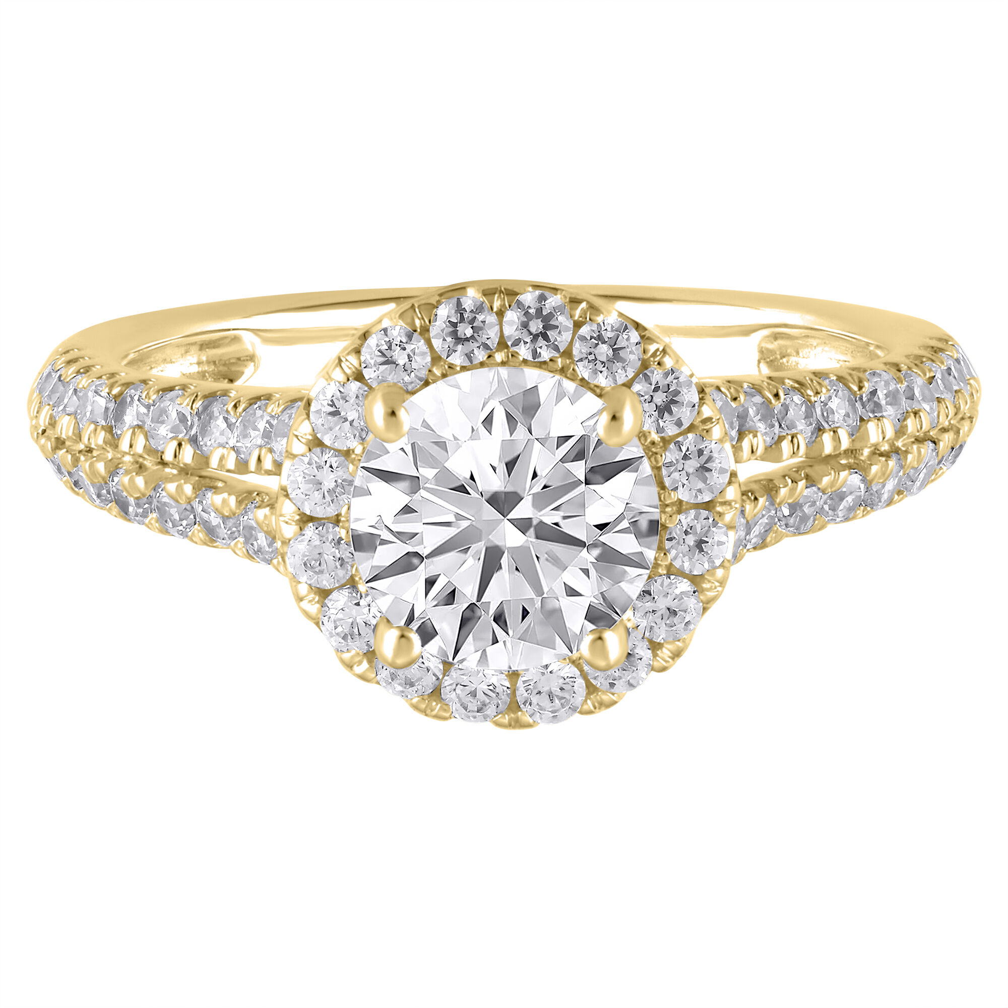 Helzberg Limited Edition® Sapphire & 1/2 ct. tw. Diamond Ring in 14K White  Gold | Helzberg Diamonds