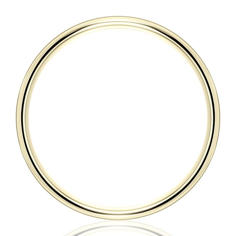 Wedding Band in 10K Yellow Gold, 4MM
