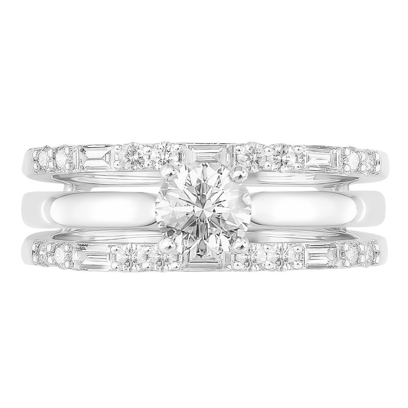 Diamond Ring Insert in 14K White Gold &#40;1/2 ct. tw.&#41;