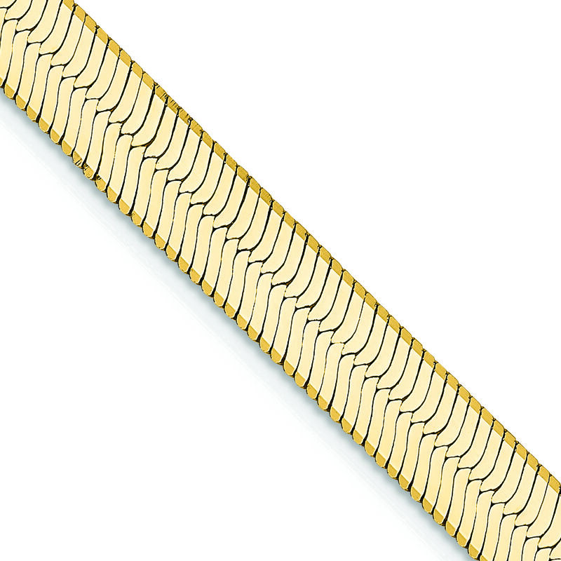 Herringbone Chain in 14k yellow gold, 5.5mm, 20&rdquo;