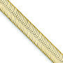 Herringbone Chain in 14k yellow gold, 5.5mm, 20&rdquo;