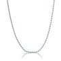 Diamond Cut Rope Chain in Sterling Silver, 18&quot;