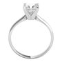 1 ct. tw. Ultima Diamond Princess Cut Solitaire Engagement Ring in 14K White Gold
