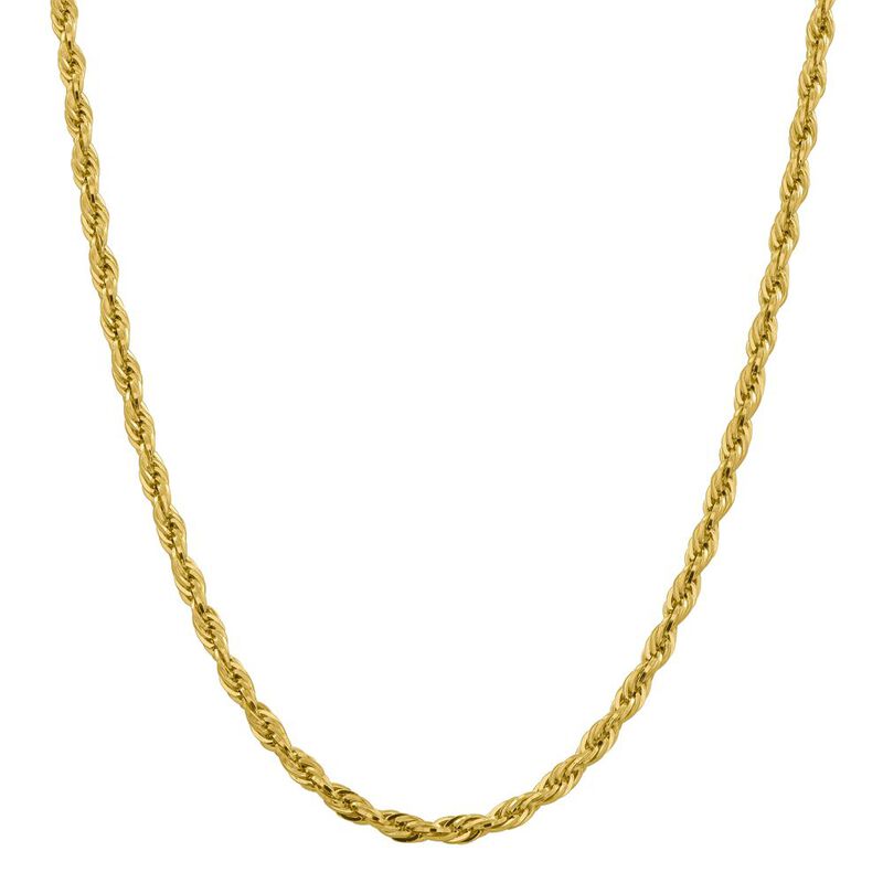 Rope Chain in 14K Yellow Gold, 26&quot;