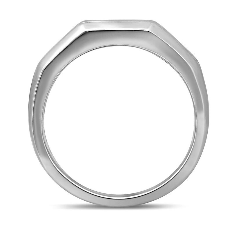 Men&#39;s 1 ct. tw. Diamond Ring in 10K White Gold
