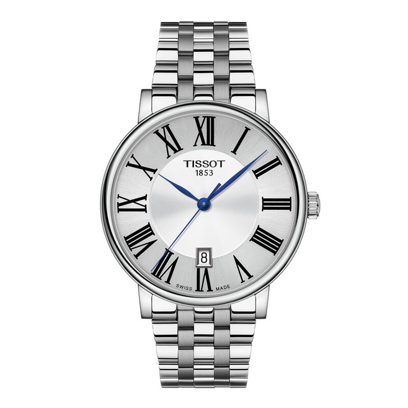 Carson Men&rsquo;s Watch in Stainless Steel, 40mm