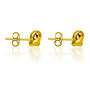 Love Knot Earrings in 14K Yellow Gold