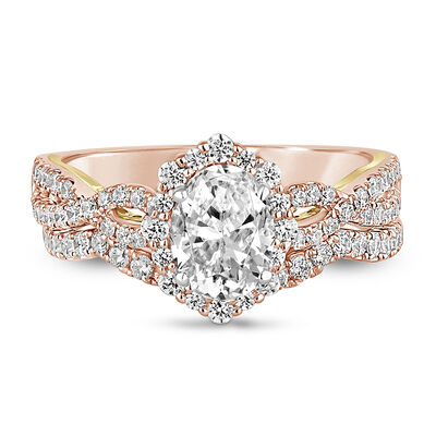 Whitney Lab Grown Diamond Bridal Set in 14K Gold (1 3/4 ct. tw.)