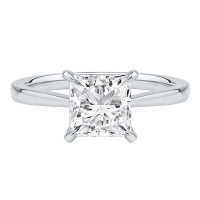 Lab Grown Diamond Solitaire Engagement Ring in Platinum (1 ct. tw.)