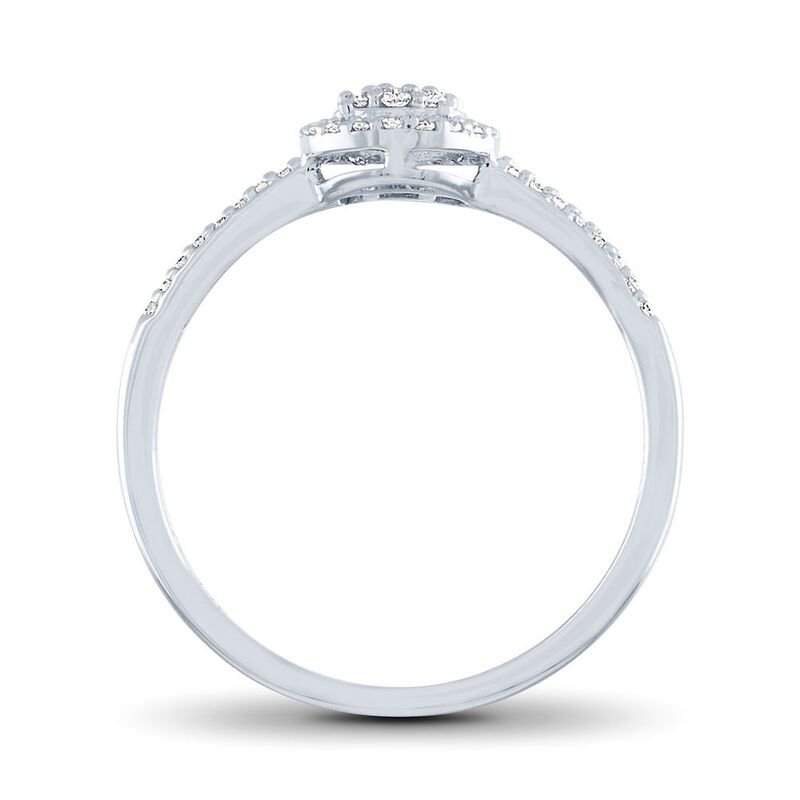 1/7 ct. tw. Diamond Promise Ring in 10K White Gold