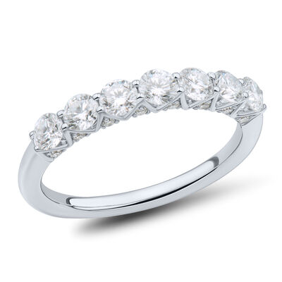Lab Grown Diamond Seven-Stone Band in 14K Gold (1 ct. tw.) 