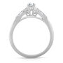 Oval Diamond Engagement Ring in 14K White Gold &#40;1/2 ct. tw.&#41;