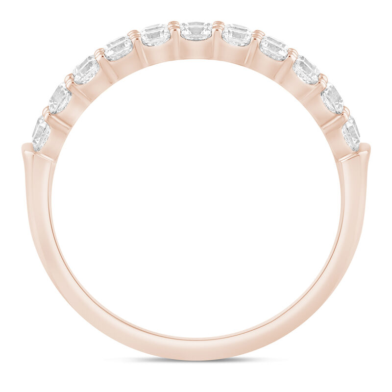 Lab Grown Diamond Double-Row Anniversary Band in 10K Gold &#40;1 ct. tw.&#41;